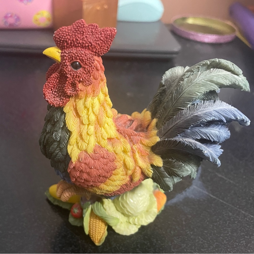 Vintage rise and shine rooster